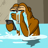 Sad Cry GIF by Ponke