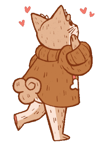 Sketchy-Saram giphyupload love cat cartoon Sticker