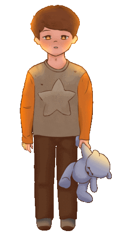 Happy Teddy Bear Sticker