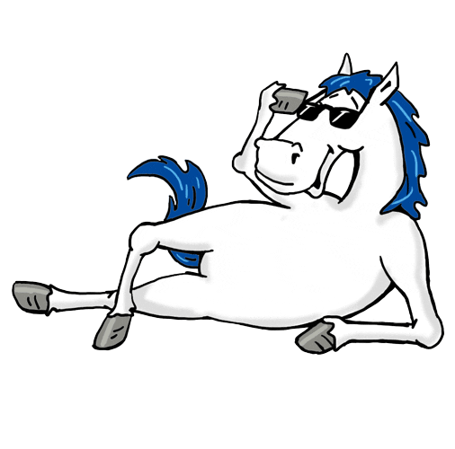 horse oefi Sticker by Öffentliche Versicherung Braunschweig