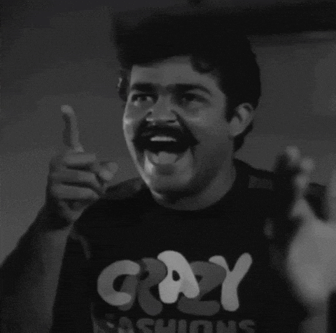 Happy Mohanlal GIF
