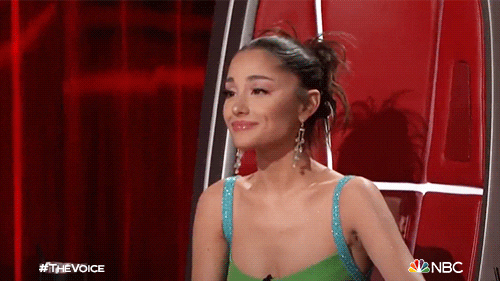 Ariana Grande Deal With It GIF by The Voice