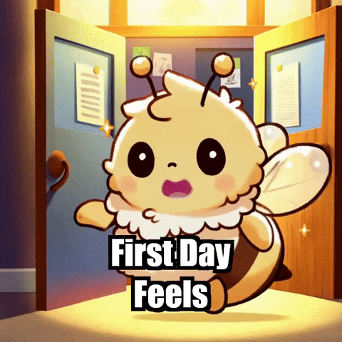 First Day School GIF by Beelightened