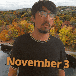 November 3 GIF