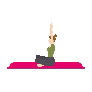 Yoga Pose Sticker by ReYoga