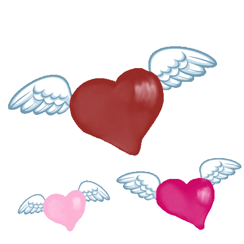 Aidacreator giphyupload love heart red Sticker