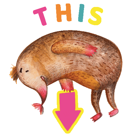 Look Swipe Up Sticker by Taína Almodóvar