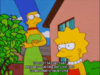 happy marge simpson GIF