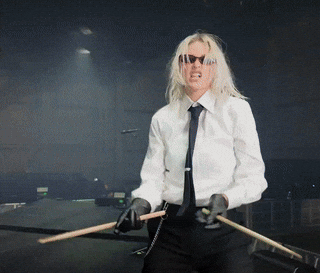 Drumming Linkin Park GIF