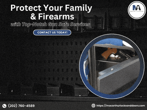 Locksmith Services Lock Installation GIF