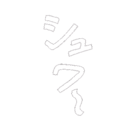 手書き 日本語 Sticker by NAGORECO