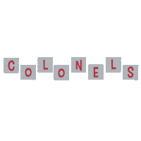 Colonels Sticker by Nicholls State