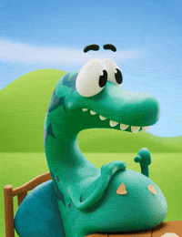 Cant Move Big Belly GIF by Claynosaurz