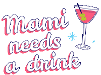 Drinks Steph Sticker