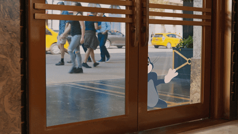 Warner Bros Hello GIF by Tom & Jerry