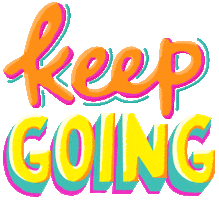 Fitness Keep Going Sticker by Carawrrr