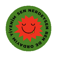 Fun Smile Sticker by Pidem Türkiye
