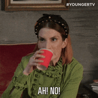 Scared No Way GIF by YoungerTV