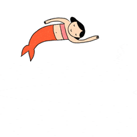 Summer Swimming GIF by Mia Page