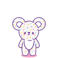 Illustration Bunny Sticker by MOZOMOZO もぞもぞ