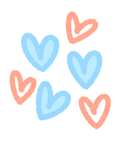 Heart Kiss Sticker by Ai and Aiko