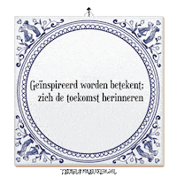 Hoop Spreuk Sticker by Tegelspreuken.nl