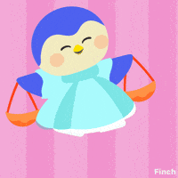 Zodiac Sign Penguin GIF by Finch Care