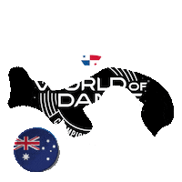 WORLDOFDANCEPANAMA dance australia trip baile Sticker