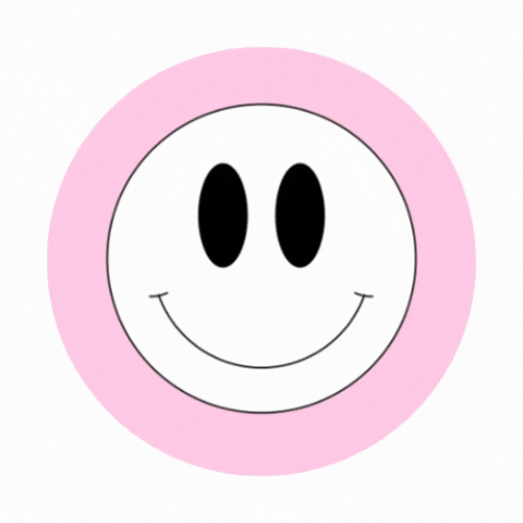 fontsandcolors giphygifmaker smiley face colorful smile gross weird happy lucky GIF