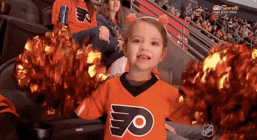 Flyers Fan GIF by Philadelphia Flyers