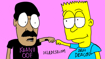 the simpsons richie velazquez GIF by deladeso