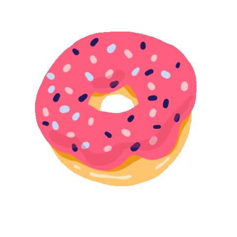 polypastel giphyupload pink aesthetic donut Sticker