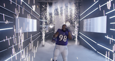 Dance Reaction GIF by Baltimore Ravens