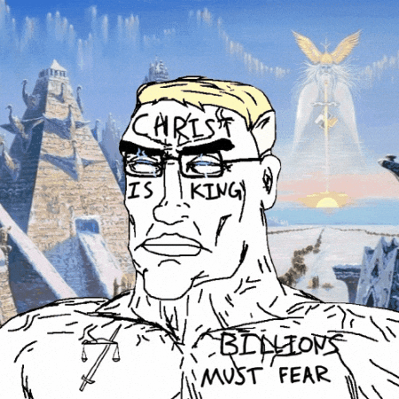 Christ Is King Chad GIF