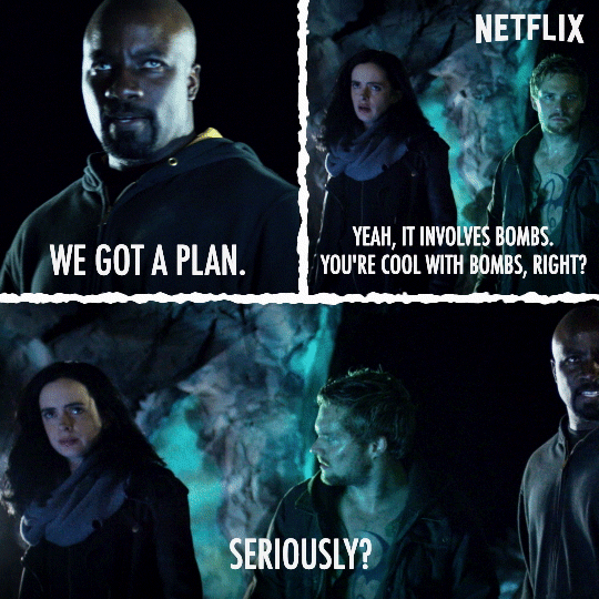 netflix netflix marvel jessica jones iron fist GIF