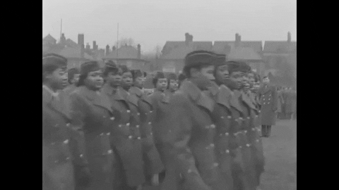 Marching World War Ii GIF by US National Archives