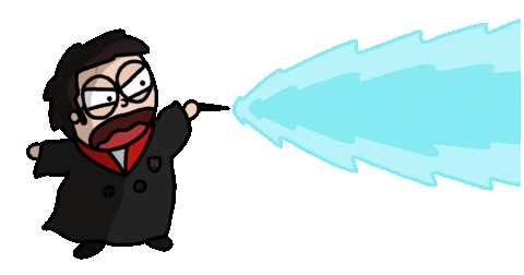 Harry Potter Magic Sticker by Kennysgifs