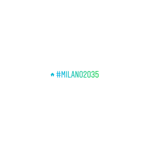 milano2035 we are home milano2035 milano 2035 Sticker