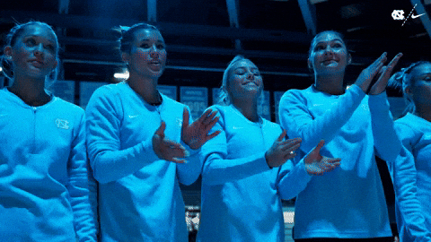 Excited Lets Go GIF by UNC Tar Heels
