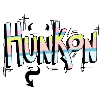 Hunkonstudio Sticker by HUNKØN