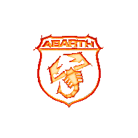 ABARTH_HQ halloween scorpion abarth macchina Sticker