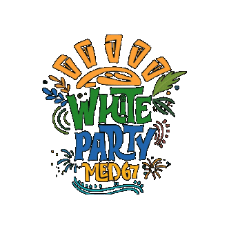 White Party Sambodromo Sticker by dani samudio