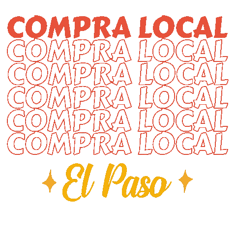 BuyElPaso local shop small shop local support local Sticker
