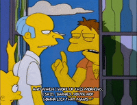 drunk lisa simpson GIF