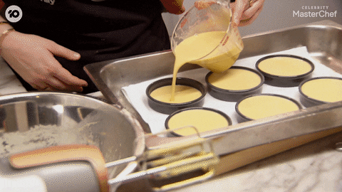 Creme Brulee Cooking GIF by MasterChefAU