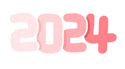 Pink Year Sticker