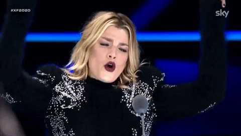 Live Show Reaction GIF by X Factor Italia