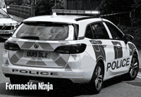 Police Car Seguridad Vial GIF by Formación Ninja