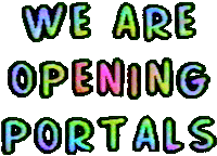 New Age Glitch Sticker by Sarah Zucker