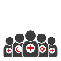 Volunteer Redcrescent Sticker by Vöröskereszt Budapest Ifjúsági Csoport